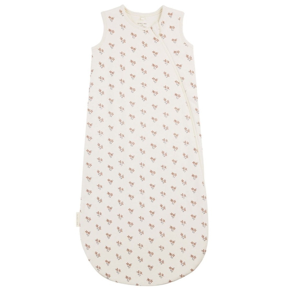 QUINCY MAE Summer Flower Jersey Sleep Bag- Size 0-6M